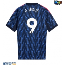 Moški Nogometni dresi Arsenal Gabriel Jesus #9 Gostujoči 2025-26 Kratek Rokav